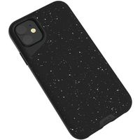 Mous Contour Backcover iPhone 11 - Speckled Black Leather