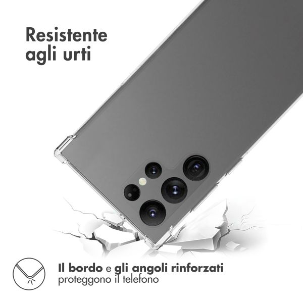 imoshion Shockproof Case Samsung Galaxy S23 Ultra - Transparant