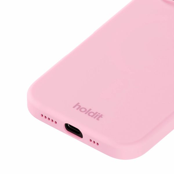 Holdit Silicone Case iPhone 16 - Pink