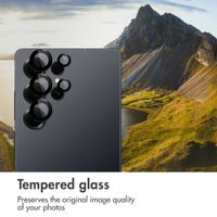 imoshion Camera Protector Glass 2-pack Samsung Galaxy S25 Ultra - Black Titanium