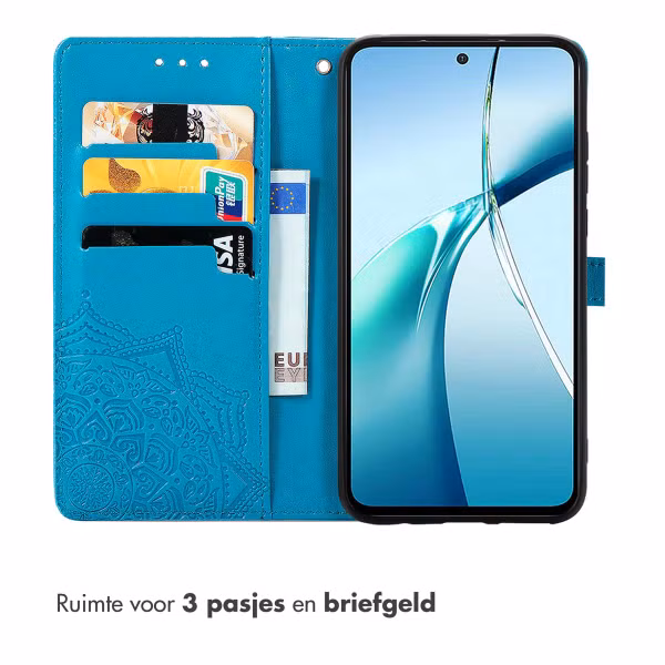 imoshion Mandala Bookcase Xiaomi Poco X7 Pro - Turquoise