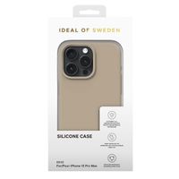 iDeal of Sweden Silicone Case iPhone 15 Pro Max - Beige