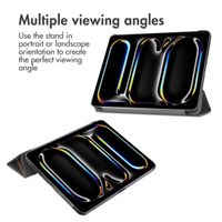 imoshion Design Trifold Case Apple iPad Pro 11 (2025) M5 / (2024) M4 - Black Marble