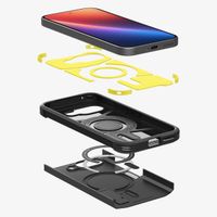 Spigen Tough Armor Backcover MagSafe Google Pixel 9A - Zwart