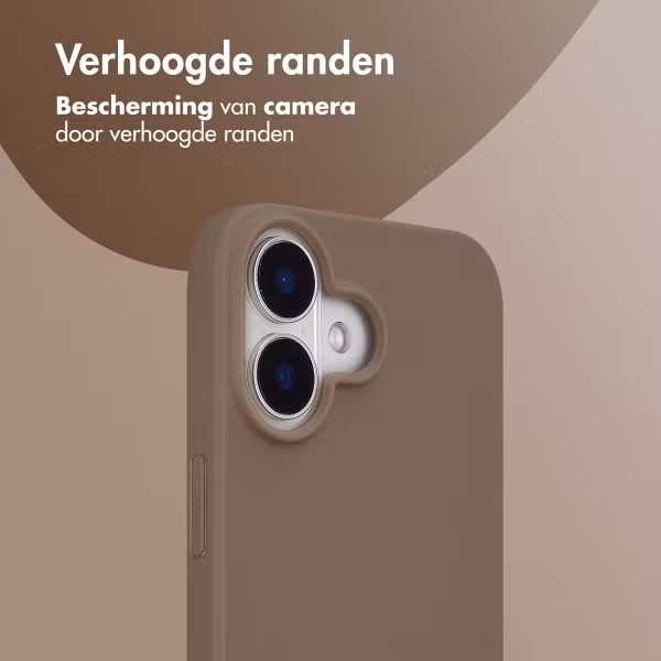 imoshion Color Backcover Apple iPhone 16 - Bruin