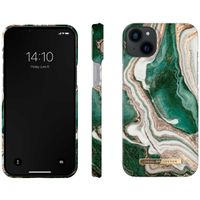 iDeal of Sweden Fashion Backcover iPhone 14 Plus - Golden Jade Marble