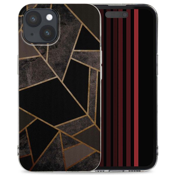 imoshion Design hoesje iPhone 15 - Black Graphic