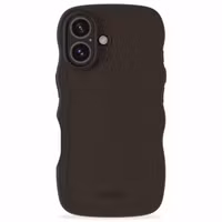 Holdit Wavy Case Apple iPhone 16 - Chocolate