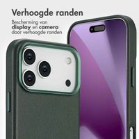 Accezz Leather Bookcase 2-in-1 met MagSafe Apple iPhone 17 Pro Max - Cedar Green