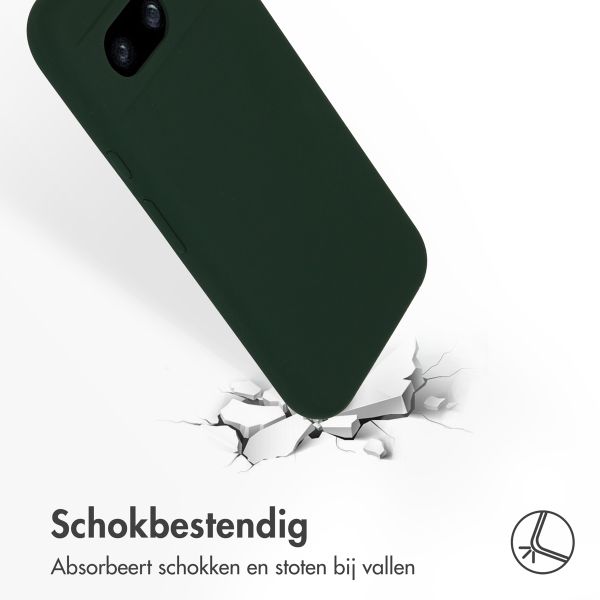 Accezz Liquid Silicone Backcover Google Pixel 8a - Forest Green