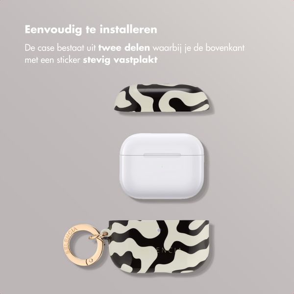 Selencia Vivid Case Apple AirPods Pro 3 - Art Wave Black