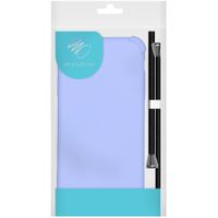 imoshion Color Backcover met koord iPhone 12 Mini - Paars