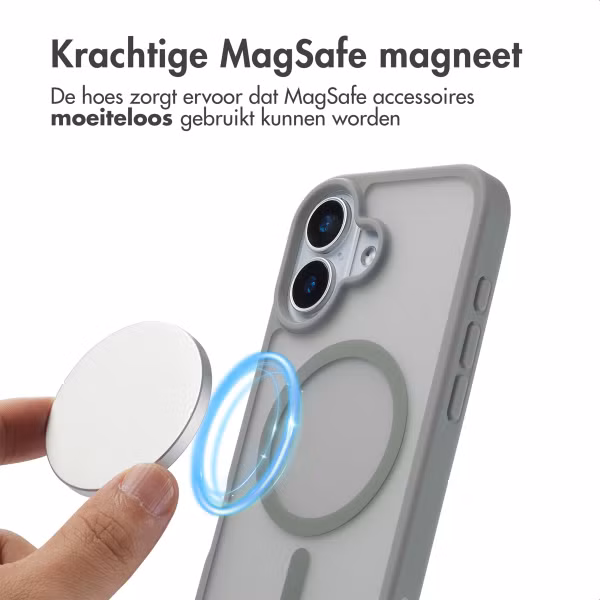 imoshion Color Guard Backcover met MagSafe Apple iPhone 17 - Grijs