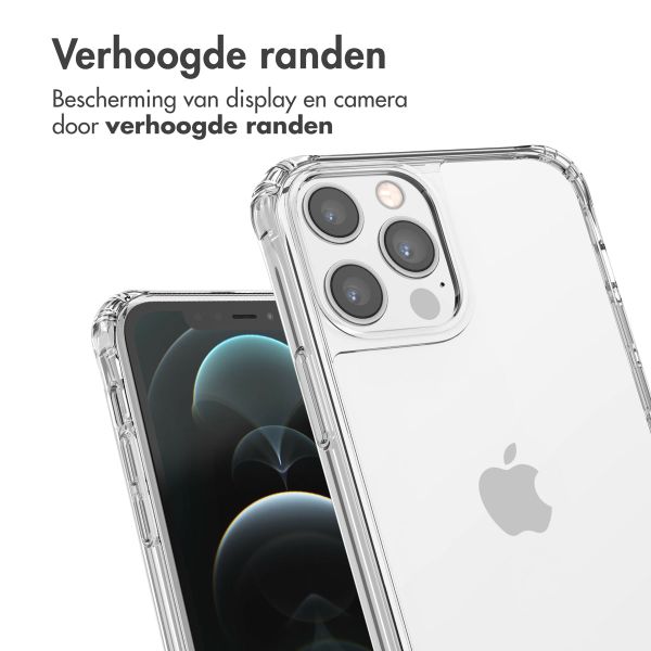 imoshion Backcover met koord + armband Apple iPhone 12 Pro Max - Parels Hartjes
