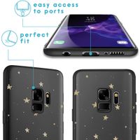 imoshion Design hoesje Samsung Galaxy S9 - Sterren / Zwart