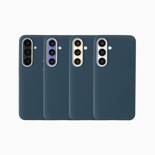 Accezz Mesh Backcover met MagSafe Samsung Galaxy S25 / S24 - Donkerblauw