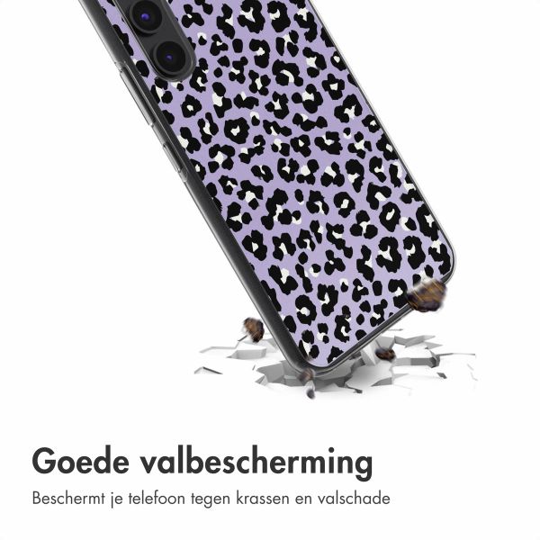 imoshion Design hoesje Samsung Galaxy A54 (5G) - Leopard Lilac