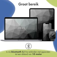 imoshion Draadloze Kinderkoptelefoon Dino LED Light - Decibelbegrenzer - Met AUX kabel - Cobalt Blue / Lime