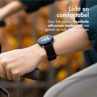 imoshion Siliconen sportbandje met gesp Samsung Galaxy Watch 7 40/44 mm - Zwart