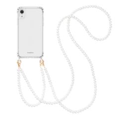 imoshion Backcover met Telefoonkoorden Apple iPhone Xr - Parels