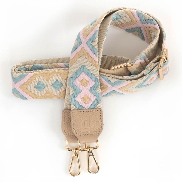 Dutchies Phone Strap - Universeel verstelbaar telefoonkoord - Cleo Pastel / Beige