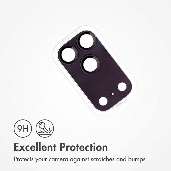 imoshion Camera Protector Glass 2-pack Apple iPhone 18 Pro Max / 17 Pro Max - Plum