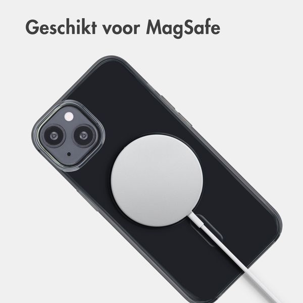 Accezz Lite Backcover met MagSafe Apple iPhone 14 - Smokey Clear
