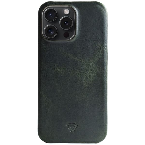 Wachikopa Full Wrap Backcover iPhone 15 Pro Max - Dark Green