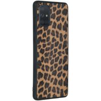 Hardcase Backcover Samsung Galaxy A71 - Luipaard