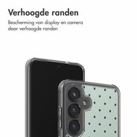 imoshion Design hoesje Samsung Galaxy S24 - Polka Dot Mintgroen