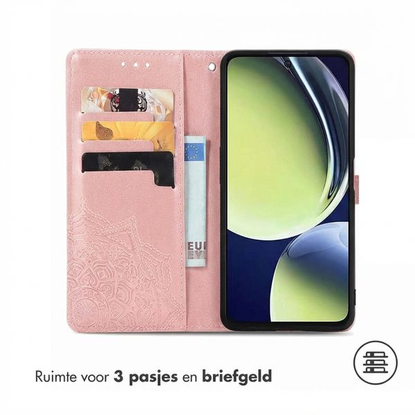 imoshion Mandala Bookcase OnePlus Nord CE 3 Lite (5G) - Rosé Goud