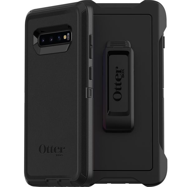 OtterBox Defender Rugged Backcover Samsung Galaxy S10 Plus - Zwart