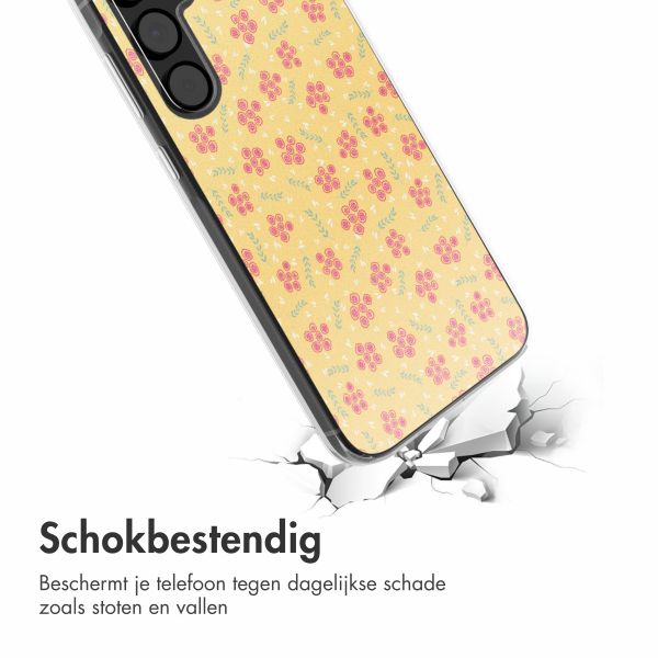 imoshion  Design hoesje Samsung Galaxy A55 - Sunny Yellow Petite Flowers