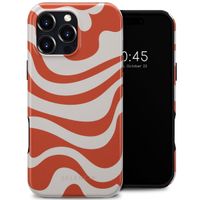 Selencia Vivid Tough Backcover met MagSafe iPhone 16 Pro Max - Dream Swirl Orange