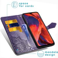imoshion Mandala Bookcase Oppo A73 (5G) - Paars