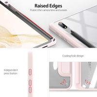 Dux Ducis Toby Bookcase Samsung Galaxy Tab S8 Plus / S7 Plus / S7 FE - Roze