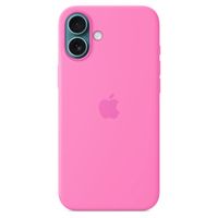 Apple Silicone Backcover MagSafe Apple iPhone 16 Plus - Peony Pink