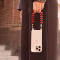 Selencia Lova Hartjes Polskoord - Red