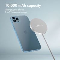 Accezz Wireless Charger USB-C - MagSafe Wireless Charger - 1 Metre - White