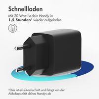 imoshion Wall Charger 20 Watt | USB-C - Zwart