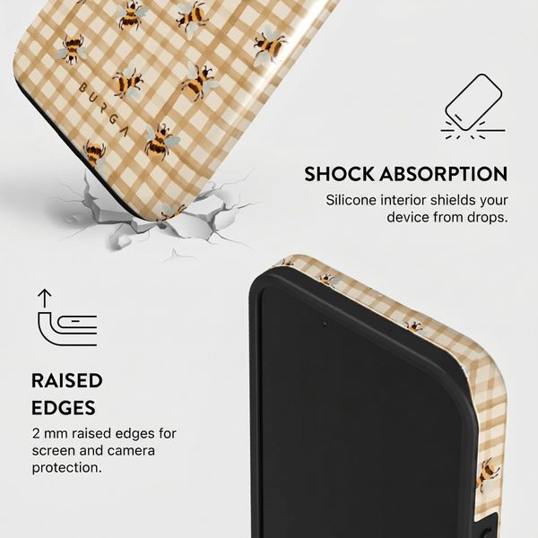 Burga Tough Back Cover with MagSafe Apple iPhone 13 - Honeycomb
