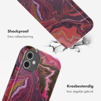 Selencia Vivid Backcover Apple iPhone 11 - Marble Purple