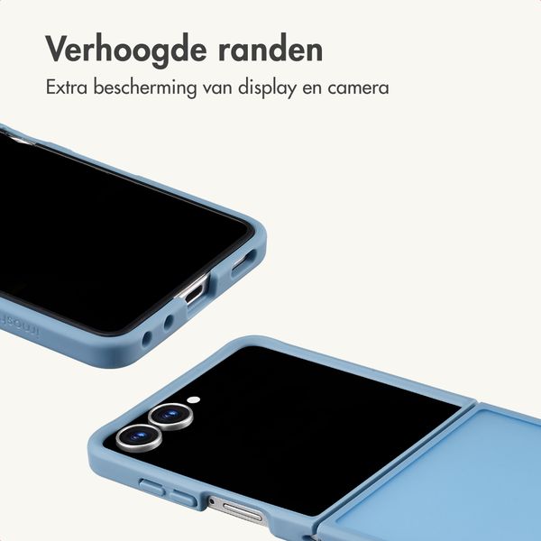 imoshion Color Guard Backcover Samsung Galaxy Z Flip 8 - Lichtblauw