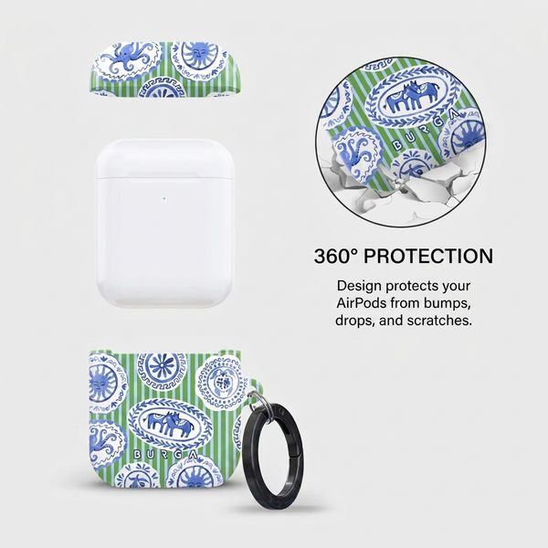 Burga Hard case  Apple AirPods 1 / 2 - Taverna