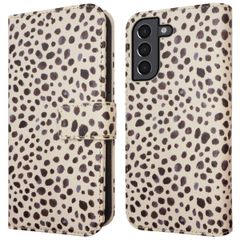 imoshion Design Bookcase Samsung Galaxy S21 - Black And White Dots