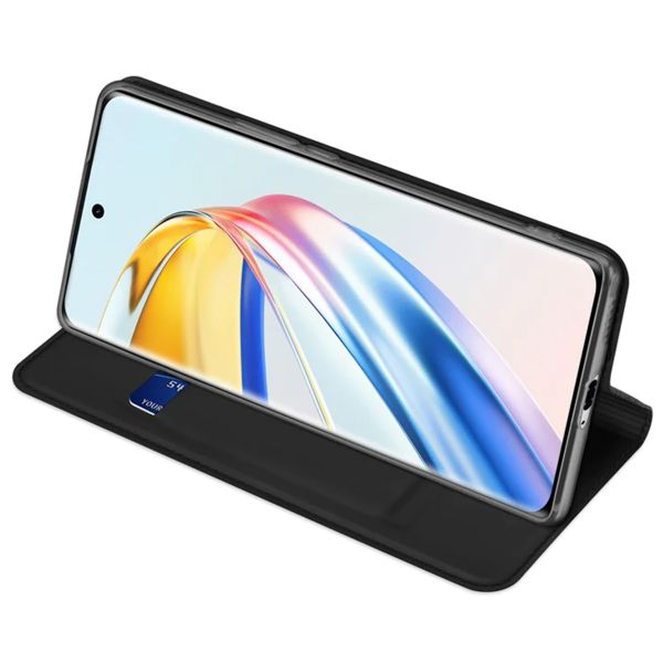 Dux Ducis Slim Softcase Bookcase Honor Magic 6 Lite - Zwart