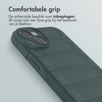 imoshion EasyGrip Backcover Apple iPhone 14 - Donkergroen