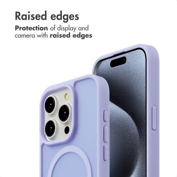 imoshion Colour Guard Back Cover with MagSafe Apple iPhone 15 Pro - Lilac