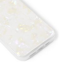 iDeal of Sweden Pearlized Case Apple iPhone 15 Pro Max - Wit