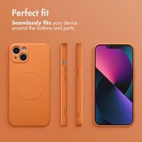 imoshion Colour Back Cover with MagSafe Apple iPhone 13 - Orange